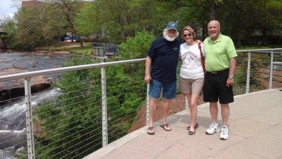 Falls Park, downtown Greenville